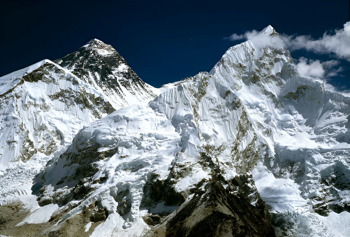 View from Everest Three Passes Trek